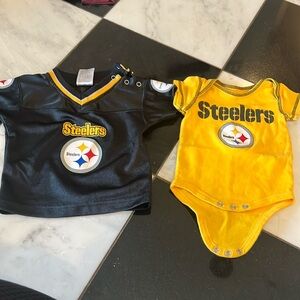 NFL Team Apparel Yellow Baby Outfit